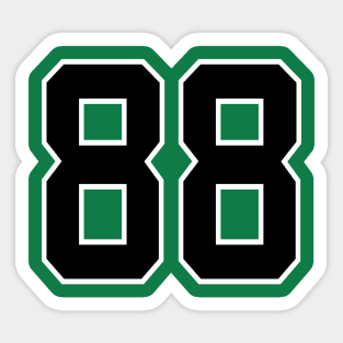 Number 88 Sticker